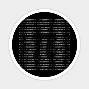 1154 Digits of Pi Magnet